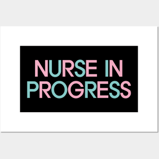 Nurse in Progress Posters and Art